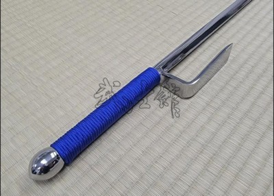 Jutte 2 - Stainless Steel Polished Finish With Blue Cord