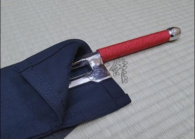 Jutte 3 - Stainless Steel Polished Finish With Red Cord