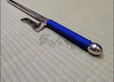 JUTTE 4 - STAINLESS STEEL POLISHED FINISH WITH BLUE CORD
