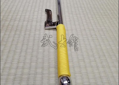 JUTTE 4 - STAINLESS STEEL POLISHED FINISH WITH YELLOW CORD