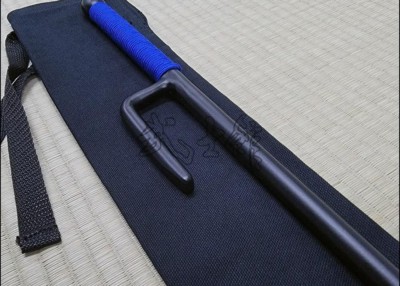JUTTE 5 - BLACK FINISH WITH PURPLE CORD