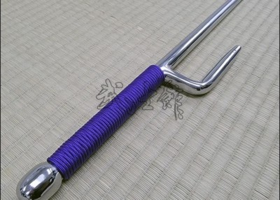 JUTTE 5 - STAINLESS STEEL POLISHED FINISH WITH PURPLE CORD