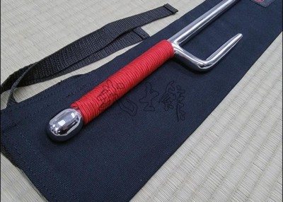 JUTTE 5 - STAINLESS STEEL POLISHED FINISH WITH RED CORD
