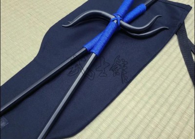 MANJI SAI 1 - BLACK FINISH WITH BLUE CORD