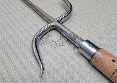 NUNTI BO - BEECH WITH STAINLESS STEEL POLISHED MANJI