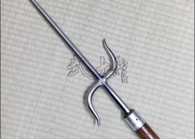 NUNTI BO - CUMARU WITH STAINLESS STEEL POLISHED MANJI
