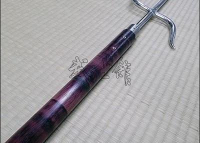 NUNTI BO - PURPLE HEART WITH POLISHED MANJI