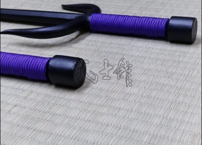 SAI 1 - BLACK FINISH WITH PURPLE CORD