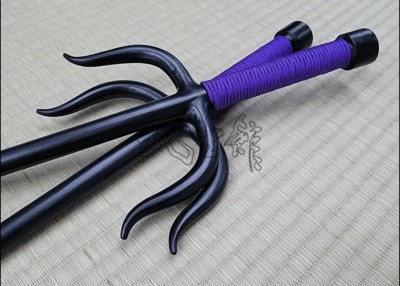 SAI 2 - BLACK FINISH WITH PURPLE CORD