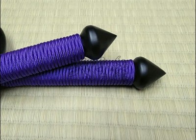 SAI 3 - SPECIAL SAI WITH BLACK FINISH AND PURPLE CORD