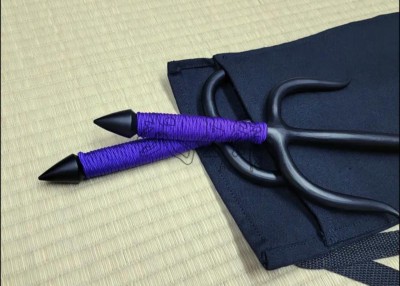 SAI 5 - BLACK FINISH WITH PURPLE CORD