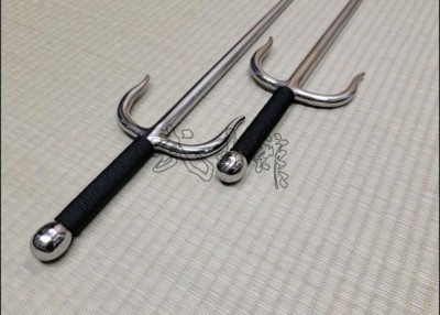 SAI 6 - STAINLESS STEEL POLISHED FINISH WITH BLACK CORD