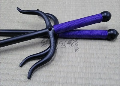 SAI 7 - BLACK FINISH WITH PURPLE CORD
