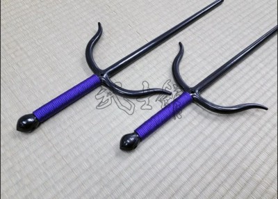 SAI 7 - NATURAL FINISH WITH PURPLE CORD
