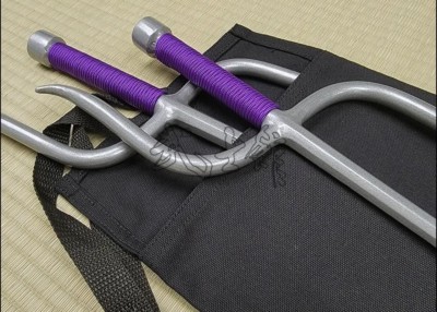 SAI 8 - SILVER FINISH WITH PURPLE CORD